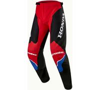 Alpinestars Honda Racer Iconic, pantalones textiles 38 male Rojo Claro/Negro/Blanco/Azul