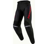 Alpinestars Honda Racer Iconic, pantalones textiles 40 male Negro/Rojo
