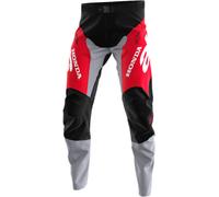 Alpinestars Honda Racer Veil, pantalones textiles 34 male Negro/Gris/Rojo