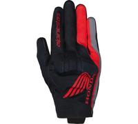 Alpinestars Honda Reef V2 Guantes de moto, negro-rojo, tamaño S para Hombres
