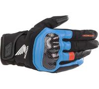 Alpinestars Honda SMX Z Drystar Guantes de motocicleta, negro-rojo-azul, tamaño 2XL para Hombres