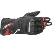 Alpinestars Honda SP-8 V2 Guantes de motocicleta, Negro/Blanco/Rojo, Talla 3XL