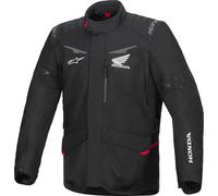 Alpinestars Honda ST-1 Chaqueta textil de moto impermeable, negro, Talla 4XL