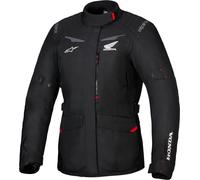 Alpinestars Honda Stella ST-1 Chaqueta textil impermeable para mujer, negro, Talla XXL