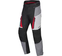 Pantalones de moto impermeables para mujer Alpinestars Stella ST-1 Colección Honda gris-gris oscuro-negro-rojo XL