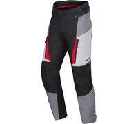 Alpinestars Honda Stella ST-1, pantalones textiles impermeables S male Gris Claro/Gris Oscuro/Negro/Rojo