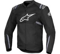 Alpinestars Honda T-Sps Air V2 Chaqueta Textil Moto, negro-gris, tamaño 4XL para Hombres