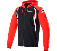 Alpinestars Honda Teamwear S21, sudadera con cremallera XL male Rojo/Negro