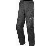 Alpinestars Hurricane V2 Pantalones de lluvia, negro, tamaño M para Hombres