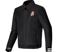 Alpinestars Ignite Air Chaqueta Textil Moto, negro, tamaño 4XL para Hombres