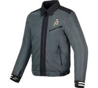 Alpinestars Ignite Air Chaqueta Textil Moto, negro-gris, tamaño 2XL para Hombres