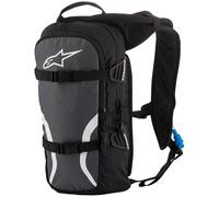 Alpinestars Iguana Hydration Mochila, negro-blanco, tamaño 6-10l para Hombres