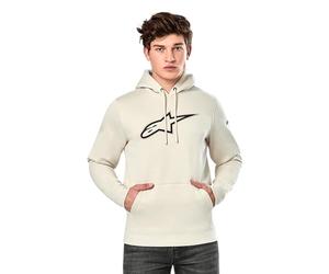 Alpinestars Insignia Hoodie Sudadera con Capucha Hombre Blanco Huevo S
