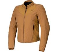 Alpinestars Isla WR Chaqueta textil de moto para mujer, marrón, tamaño XS