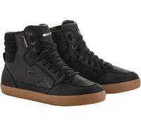 Alpinestars J-6 Zapatos impermeables, negro-marrón, tamaño 42 43 para Hombres