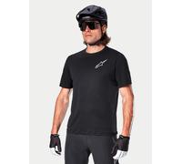 Alpinestars A-Aria Astar Maillot de ciclismo de manga corta, negro, tamaño S para Hombres