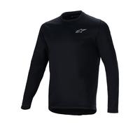 Alpinestars A-Dura Thermal Maillot de ciclismo de manga larga, negro, tamaño 2XL para Hombres