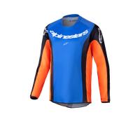 Alpinestars Jersey Racer Melt Juvenil 2025 Orange Blue