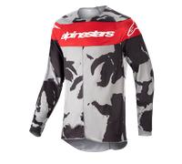 Alpinestars Jersey Racer Tactical 2023 Cast Gray Camo Mars Red