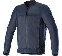 Alpinestars Luc V2 Air Chaqueta textil para motocicleta, azul oscuro, Talla S