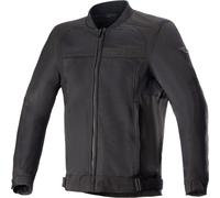 Alpinestars Luc V2 Air Chaqueta textil para motocicleta, negro/negro, Talla XXL