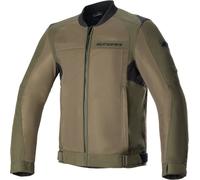 Alpinestars Luc V2 Air Chaqueta textil para motocicleta, oliva, Talla 4XL