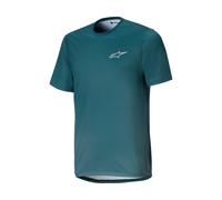 Alpinestars A-Dura Rise Maillot de ciclismo de manga corta, verde, tamaño S para Hombres