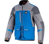 Alpinestars Maxdura Drystar XF Chaqueta Textil de Motocicleta Impermeable, azul/gris, Talla 2XL