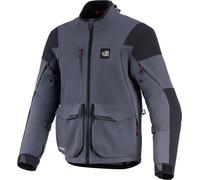 Alpinestars Chaqueta textil para moto Maxdura Drystar XF impermeable negro-gris Talla S para hombres