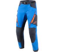 Alpinestars Maxdura Dual Pantalones textiles de motocicleta, azul/gris, Talla 42