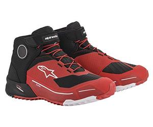 Alpinestars Men's Biker Boots Sneaker, Red Black, 10.5 US