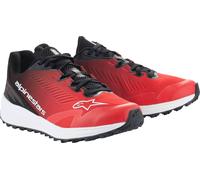 Alpinestars Meta Road V2 Calzado, negro-blanco-rojo, tamaño 48 para Hombres