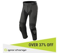 Alpinestars Missile v2 - Pantalones de cuero para hombre, color negro, talla 56