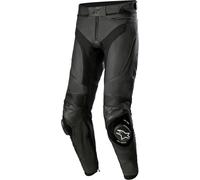 Alpinestars Missile V3 Airflow Pantalones de cuero para motocicleta, negro, tamaño 48 para Hombres