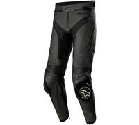 Alpinestars Missile V3 Airflow, pantalones de cuero perforados 46 male Negro/Negro