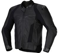 Alpinestars Missile V3 Chaqueta de cuero para moto, negro, Talla 48