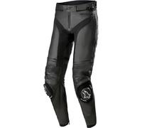 Alpinestars Missile v3 Pantalones De Motociclismo Deportivos De Cuero Negros