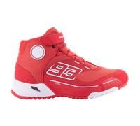 Alpinestars MM93 CR-X Drystar® Zapatos De Moto Bright Red White, Talla: 9.5