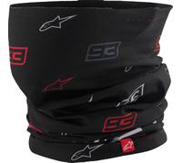 Alpinestars MM93 Sombreros multifuncionales, negro-rojo para Hombres