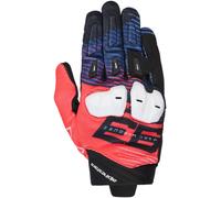 Alpinestars MM93 SPX 1 Guantes de moto, Negro/Blanco/Azul, Talla L