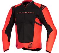 Alpinestars MM93 T-SPS Air V2 Chaqueta Textil Moto, negro-rojo, tamaño 3XL para Hombres