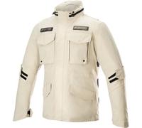 Alpinestars MO.ST.EQ Field chaqueta textil impermeable para motocicletas, Arena, Talla XL
