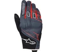 Alpinestars Moblast WP Guantes impermeables para motocicletas, negro/antracita, Talla XL