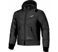 Alpinestars Mohobbs Chaqueta textil de moto impermeable, negro, Talla 3XL