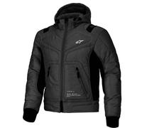 Alpinestars Mohobbs Moto Motocicleta Chaqueta - Negro Naranja Fluo