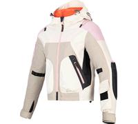 Alpinestars Molly Air Chaqueta textil de moto para mujer, rosa-beige, tamaño XL