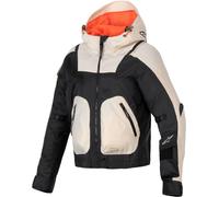 Alpinestars Molly Air, chaqueta textil mujer S female Negro/Beige/Naranja Neón