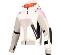 Alpinestars Molly Air Chaqueta textil de moto para mujer, rosa-beige, tamaño 2XS