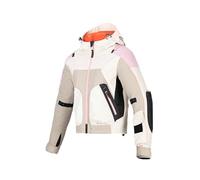 Alpinestars Molly Air Giacca tessile moto da donna, beige/rosa, M