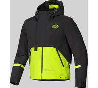 Alpinestars Mootant WP Chaqueta textil de moto impermeable, negro/amarillo, Talla M
